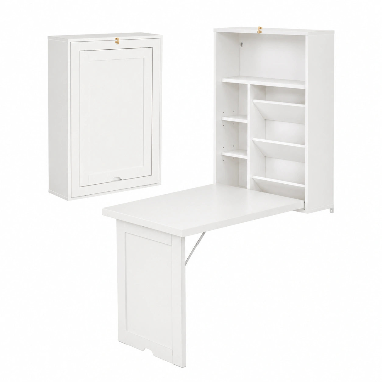 bureau-mural-pliable-en-bois-avec-etageres-integrees-blanc-kocbei3454hb
