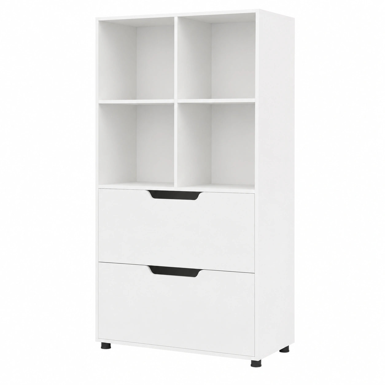 bibliotheque-en-bois-4-cubes-avec-tiroirs-et-dispositif-antichute-odgcmo3477rg