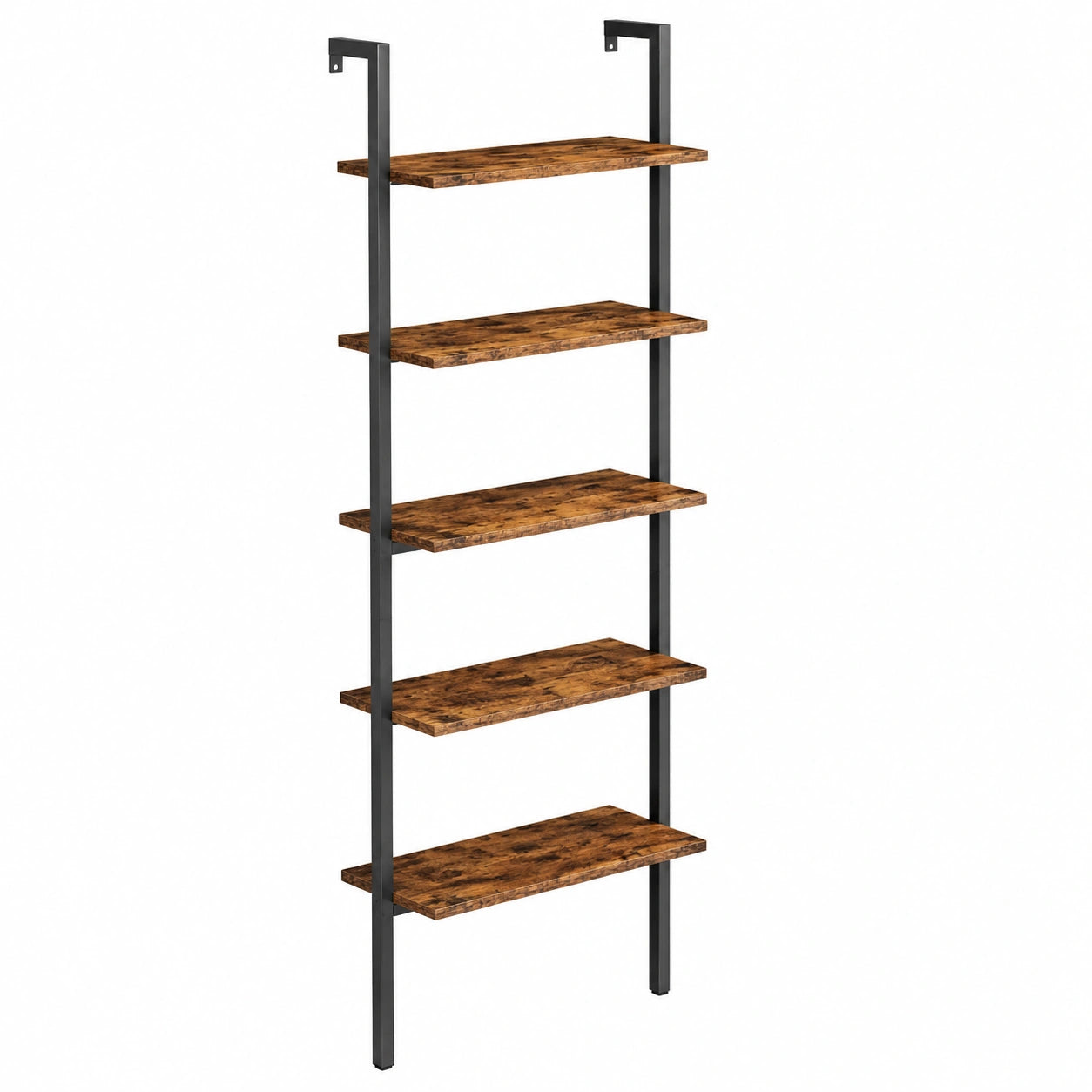 etagere-echelle-6-niveaux-pour-rangement-livres-et-decorations-style-industriel-marron-rustique-noir-crcdpf3428xa